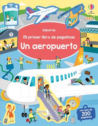 Un aeropuerto (Mi primer libro de pegatinas) von Ediciones Usborne